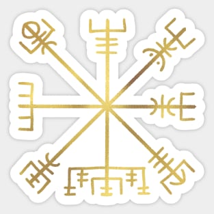 Vegvisir - Viking Compass Sticker